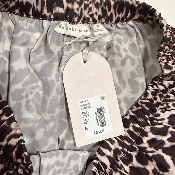 Van Winkle & Co. Cheetah Print Sleep Short - Picture 2 of 7